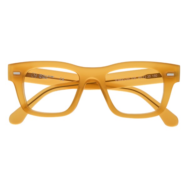 Occhiali da Vista Giorgio Nannini TOMAS106 acetato giallo opaco