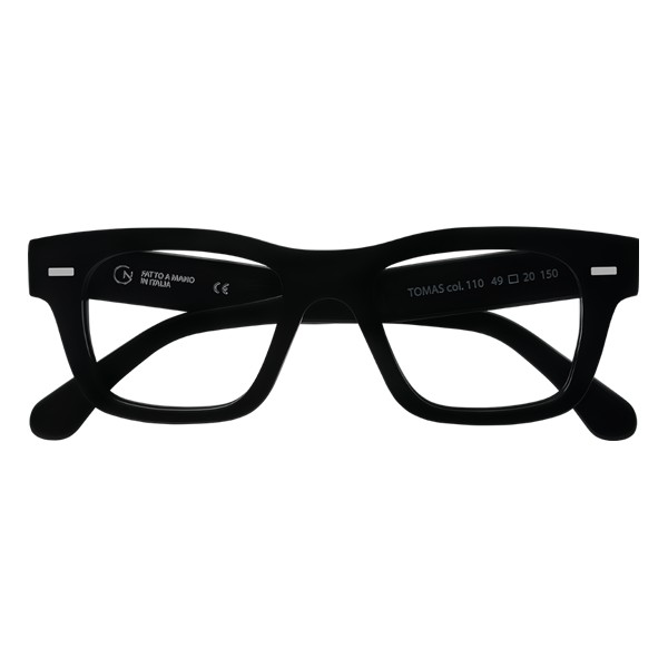 Montatura Occhiali da Vista Giorgio Nannini TOMAS110 acetato nero unisex