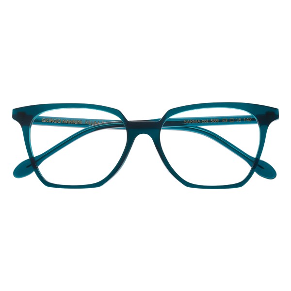 Occhiali da Vista Giorgio Nannini SARMA589 acetato blu squadrato