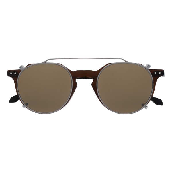 Occhiali da Sole Giorgio Nannini CLIPON.CAJU.013 Clip-on marrone