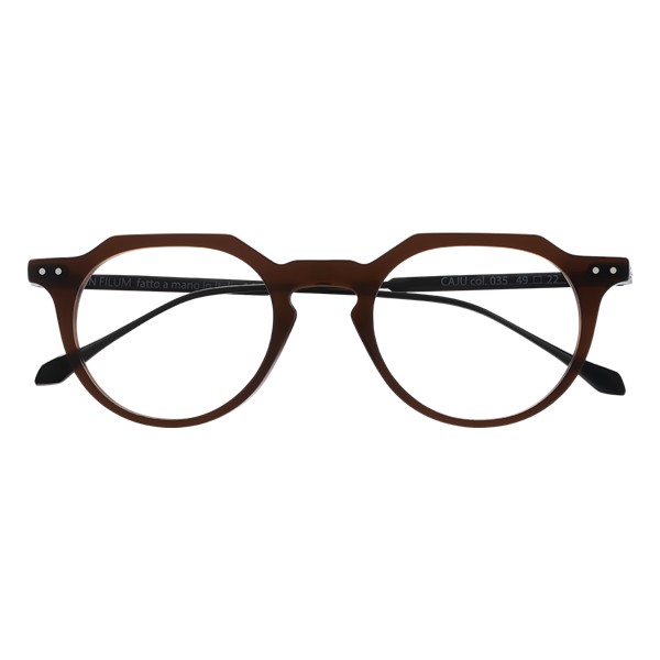 Occhiali da vista Giorgio Nannini CAJU035 acetato marrone